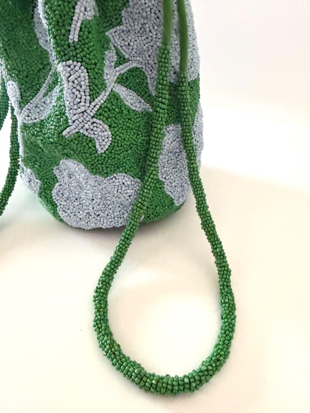 Kate Spade x Target Beaded Classic Rose Drawstring Bucket Purse - Picture 6 of 9